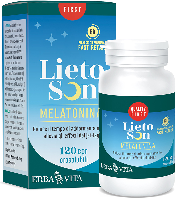LIETOSON MELATONINA 120CPR ORO