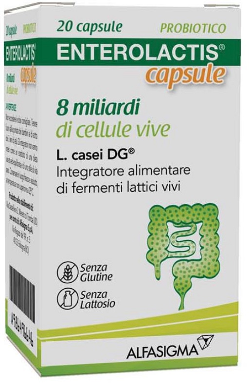 ENTEROLACTIS MD8 20CPS