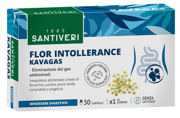 FLOR INTOLLERANCE KAVAGAS30CPS