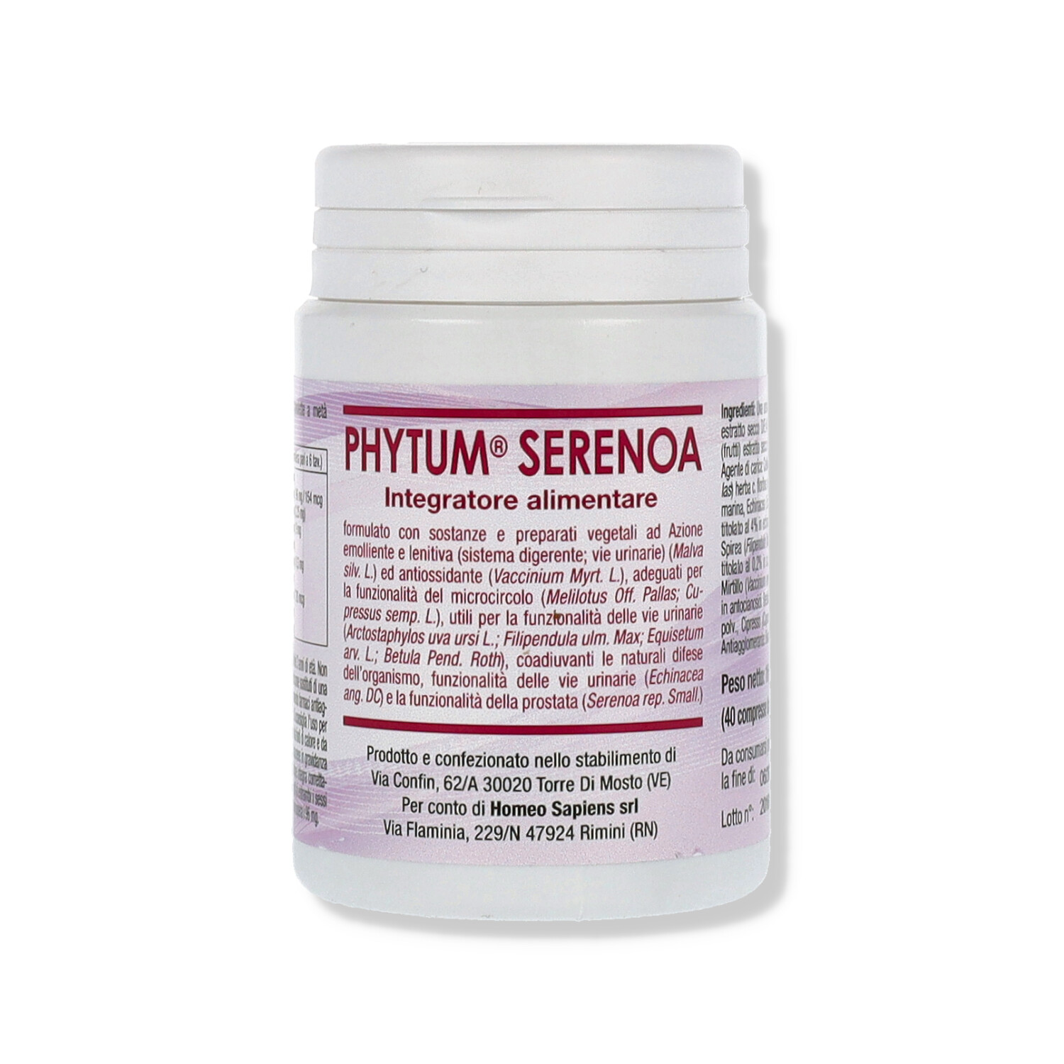 PHYTUM SERENOA 40CPR